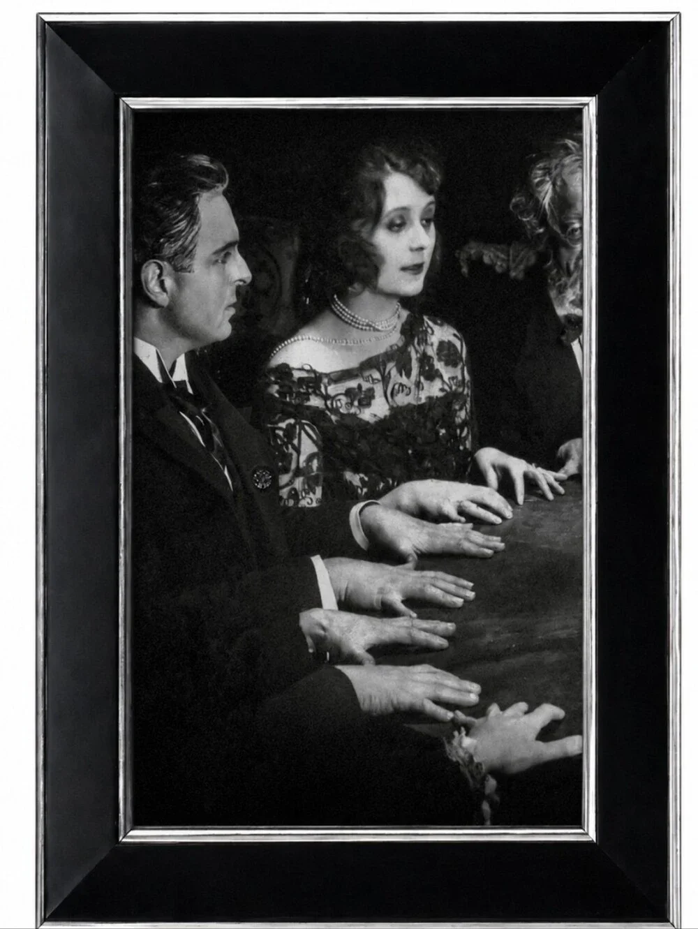 Vintage Seance Paranormal Witchy WitchCraft Decor Goth Punk Roclabilly Decor Art